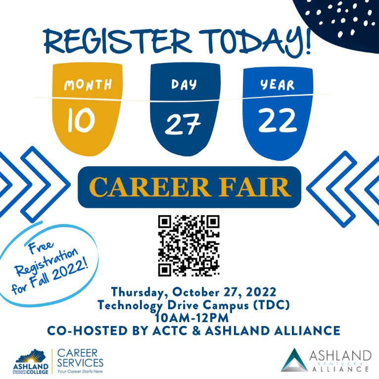 Career Fair flyer. See page for details